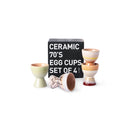 70's Ceramics: Eierbecher (Set v. 4) - HKliving