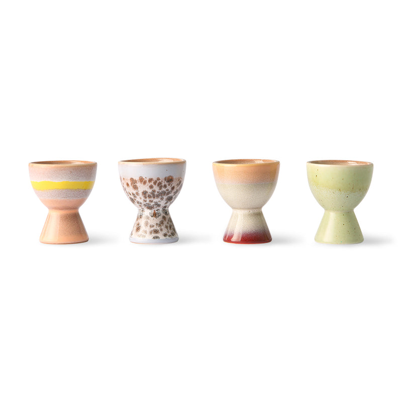 70's Ceramics: Eierbecher (Set v. 4) - HKliving