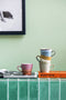 70's Ceramics: Cappuccino Tassen Set v. 4 Meteor - HKliving