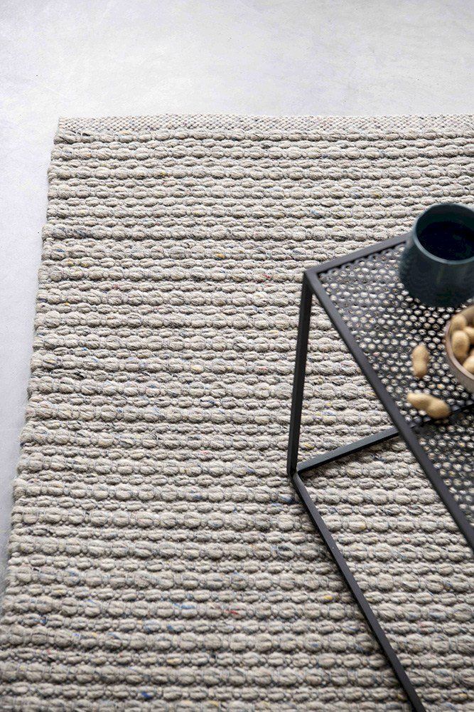 Teppich Kredo Hellgrau 170x240cm - Bodilson