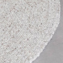 Teppich Pebble Rund Ivory - Bodilson