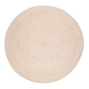 Teppich Pebble Rund Ivory - Bodilson