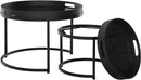 Couchtisch Golden Fibre Set von 2-MUST Living-My Dutch Living Room GmbH