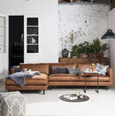 Ecksofa Chili Microleder Cinnamon Links Bodilson-Bodilson-My Dutch Living Room GmbH