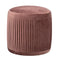 Faltenhocker Rose Polyester-Bloomingville-My Dutch Living Room GmbH
