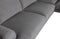 Brush Ecksofa rechts Samt Schiefergrau - vt Wonen