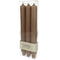 Kerze Taupe 30x3x10cm set v. 3-My Dutch Living Room-My Dutch Living Room GmbH