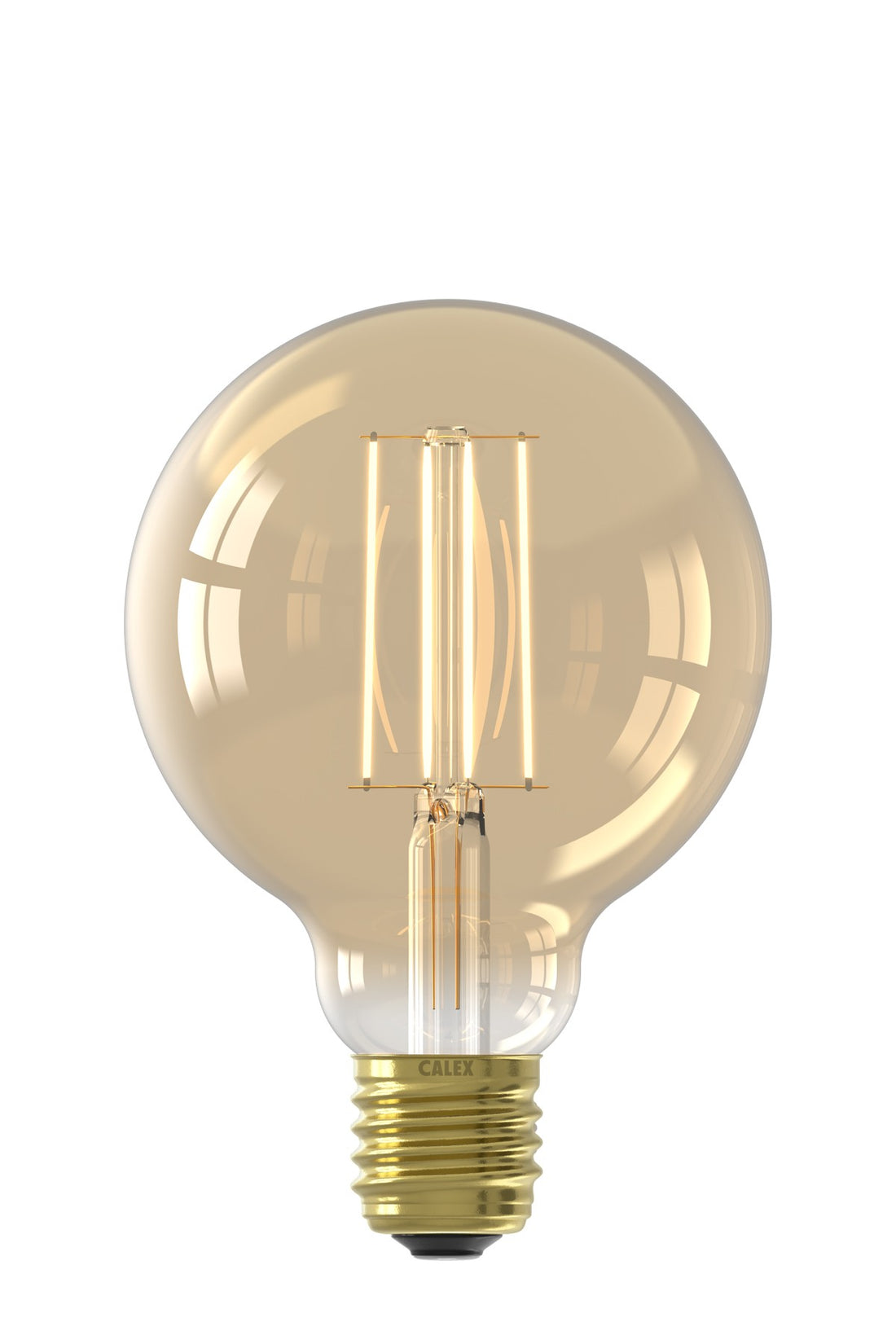 Calex Globe G95 Goud Straight filament 220-240V 4.5W - Calex