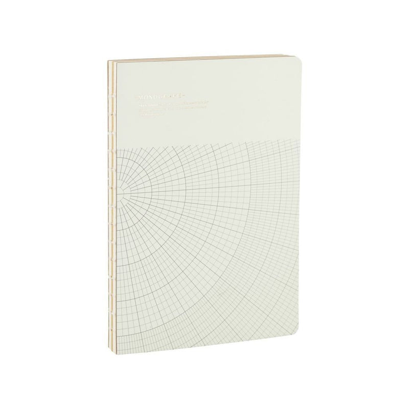 Notizbuch, Geometic, hellgrau-Monograph-My Dutch Living Room GmbH