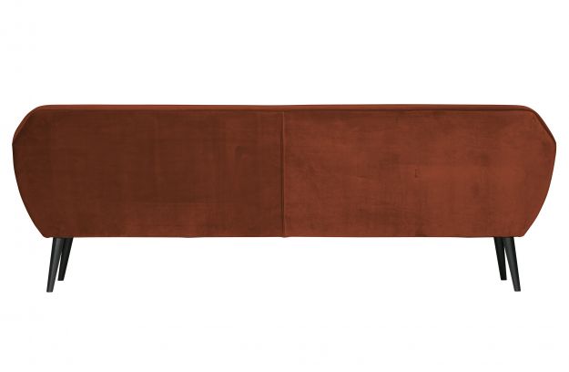 Rocco 4-Sitzer Sofa XL 230cm Samt Rost - Woood