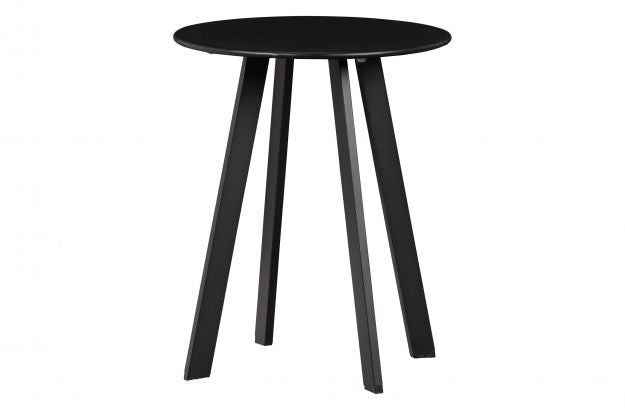 Beistelltisch Fer Metall Schwarz Ø40cm - Woood