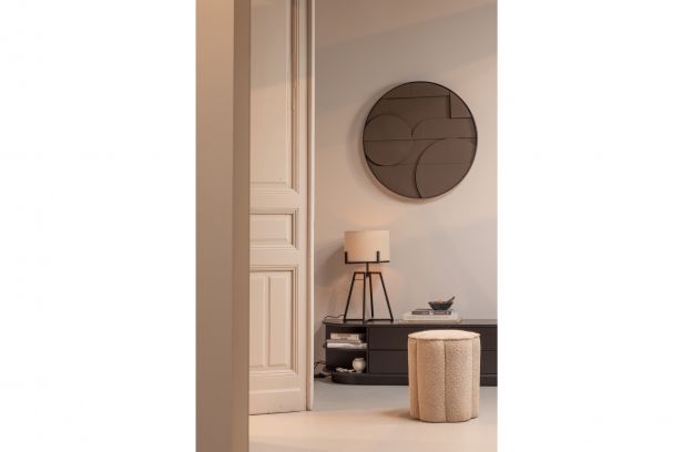 Hocker Ollie Bouclé Sand - Woood
