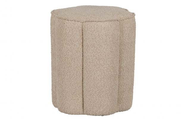 Hocker Ollie Bouclé Sand - Woood