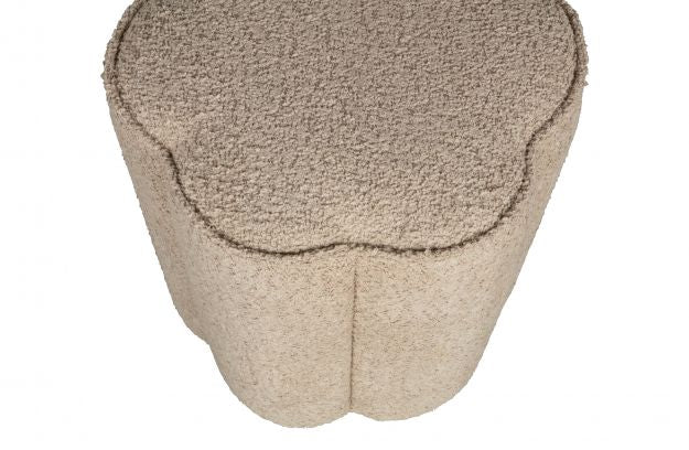 Hocker Ollie Bouclé Sand - Woood