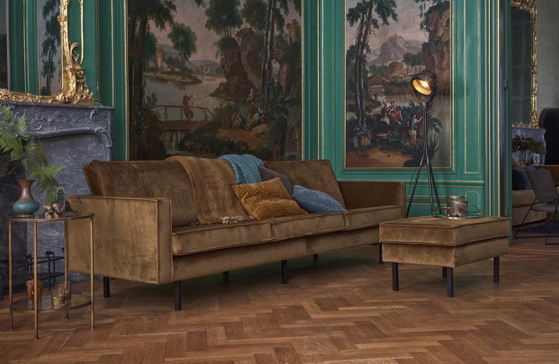 Rodeo Sofa 3-Sitzer Honiggelb-BePureHome-My Dutch Living Room GmbH