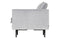 Rodeo Velvet Sessel 1,5 Sitz Hellgrau-BePureHome-My Dutch Living Room GmbH