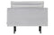 Rodeo Velvet Sessel 1,5 Sitz Hellgrau-BePureHome-My Dutch Living Room GmbH