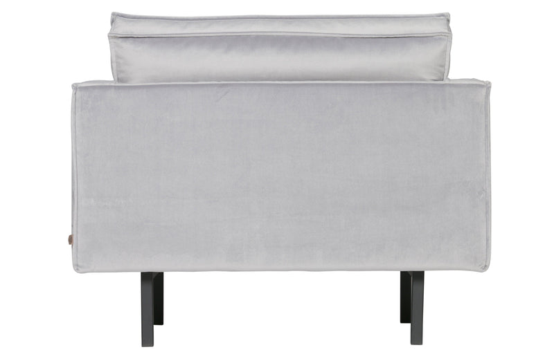 Rodeo Velvet Sessel 1,5 Sitz Hellgrau-BePureHome-My Dutch Living Room GmbH
