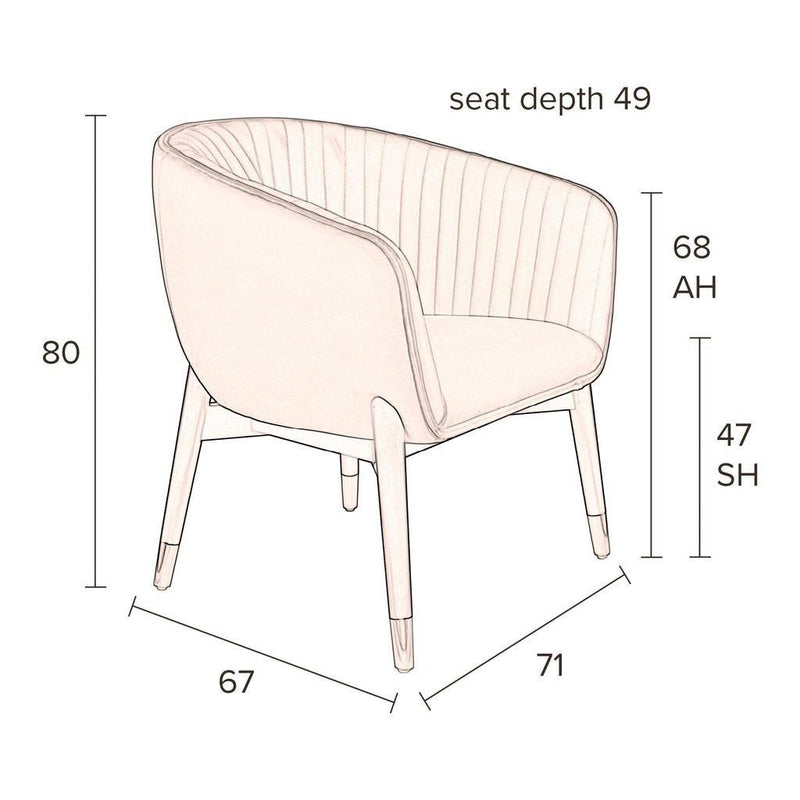 Sessel Dolly Gelb-Dutchbone-My Dutch Living Room GmbH
