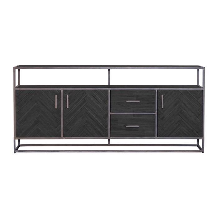 Sideboard Hudson Schwarz-Eleonora-My Dutch Living Room GmbH
