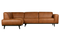 Statement Ecksofa Links Cognac-BePureHome-My Dutch Living Room GmbH