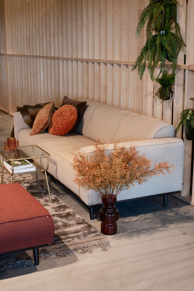 Statement Ecksofa Links in Boucle Beige-BePureHome-My Dutch Living Room GmbH