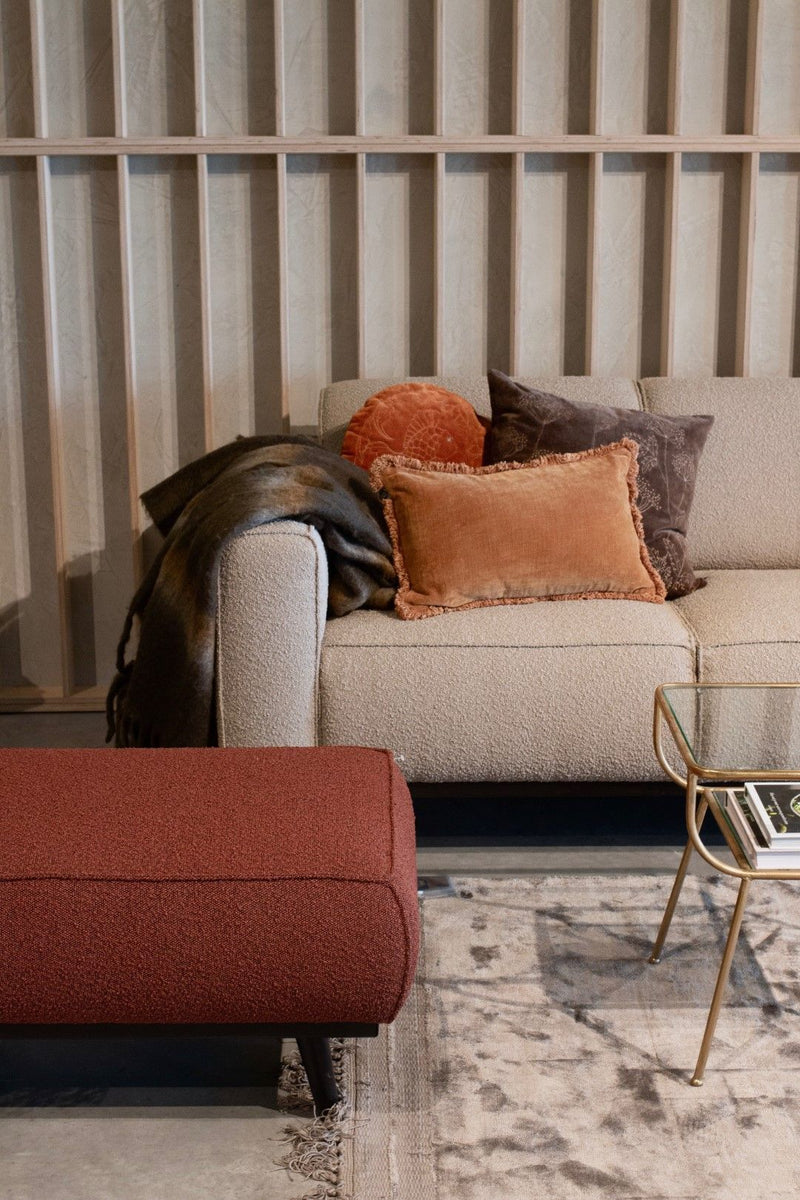 Statement Ecksofa Links in Boucle Beige-BePureHome-My Dutch Living Room GmbH
