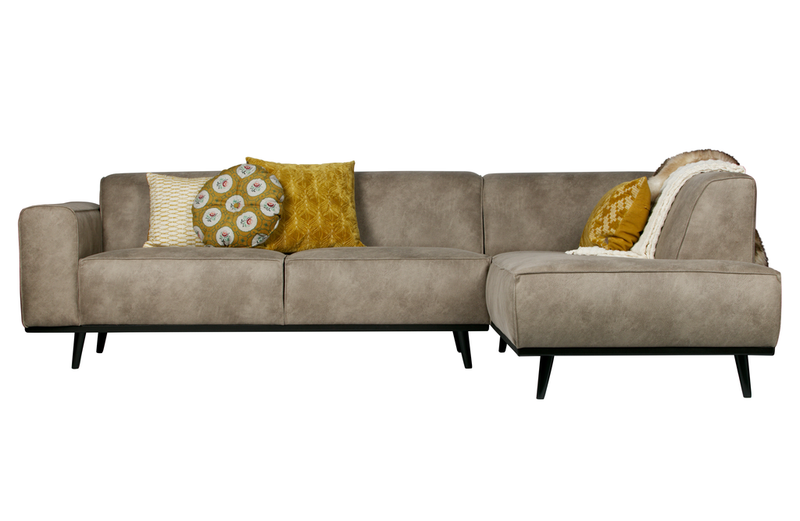 Statement Ecksofa Rechts Elephant Skin-BePureHome-My Dutch Living Room GmbH