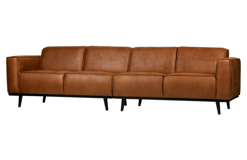 Statement Sofa 4-Sitz Cognac-BePureHome-My Dutch Living Room GmbH