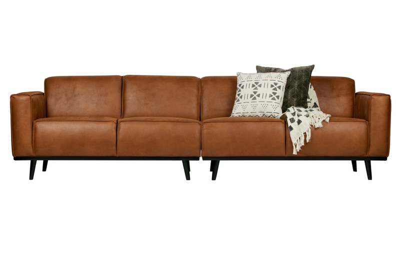 Statement Sofa 4-Sitz Cognac-BePureHome-My Dutch Living Room GmbH