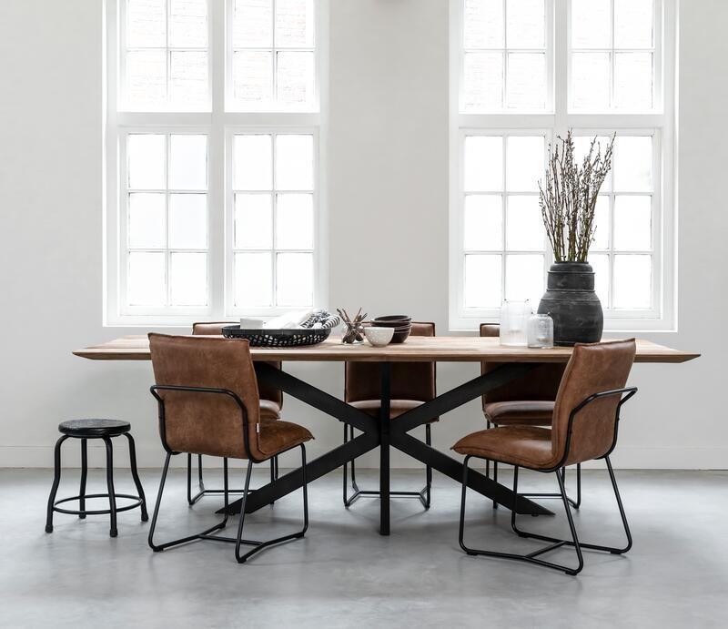 Stuhl Delaware Cognac-DTP Home-My Dutch Living Room GmbH
