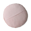 Sitzkissen Velvet gestreift rot/pink - HKliving