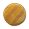 Sitzkissen Velvet gestreift Gelb/Ocker - HKliving