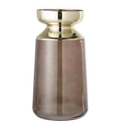Vase Braun Glas-Bloomingville-My Dutch Living Room GmbH