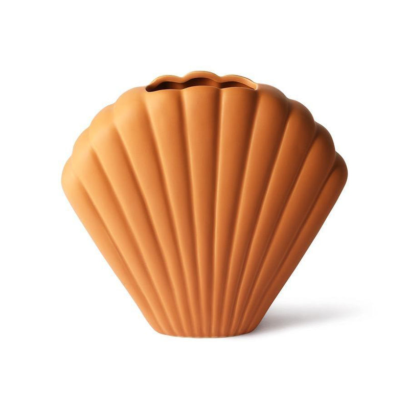 Vase Shell Terra L-HKliving-My Dutch Living Room GmbH